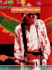 Capture d'écran Kurt cobain thème