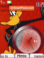 Capture d'écran Daffy Clock thème