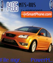 Capture d'écran Ford Focus St thème