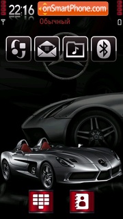 Скриншот темы Mercedes Benz 06
