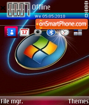 Vista New 01 tema screenshot
