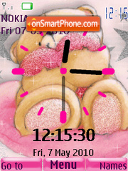 4ever Frinds Clock2 tema screenshot