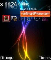 Color pulse tema screenshot