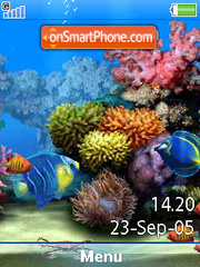 Aquarium es el tema de pantalla