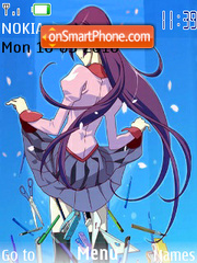 Bakemonogatari tema screenshot