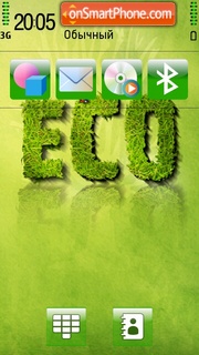 Ecowall tema screenshot