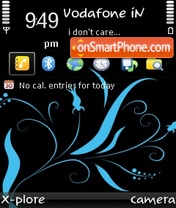 Floral Abstract theme screenshot