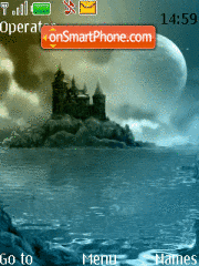 Castle animated tema screenshot