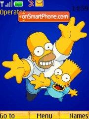 The Simpson theme screenshot