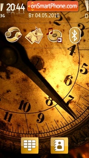 Golden Clock 02 es el tema de pantalla