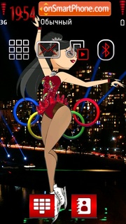 Dance 10 tema screenshot
