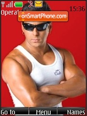 Capture d'écran Salman Khan thème