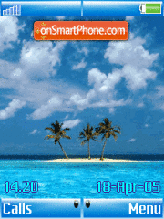 Island tema screenshot