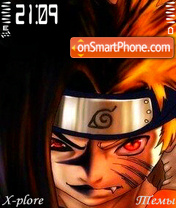 Naruto vs Sasuke tema screenshot