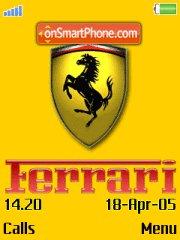 Скриншот темы Ferrari Logo 2009