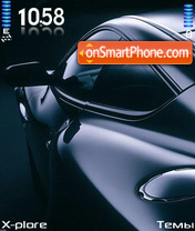 Black car tema screenshot