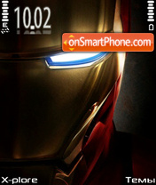 Iron man theme screenshot
