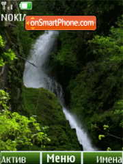 Waterfall anim theme screenshot