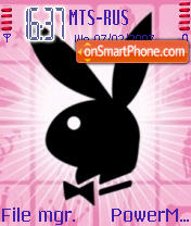 Playboy Logo Theme-Screenshot