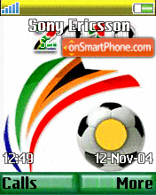 SE World Cup 2010 es el tema de pantalla