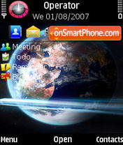 New Earth tema screenshot