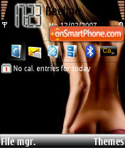 Girls tema screenshot