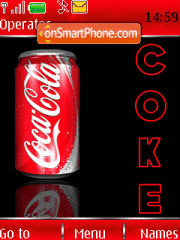 Animated coke theme screenshot