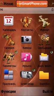 Ice Age3 Icons theme screenshot