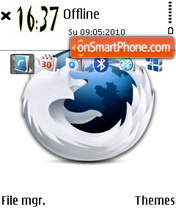 White Logo theme screenshot
