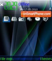 Capture d'écran Vista Gradients thème