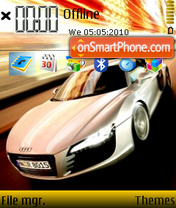 Audi Speed 01 theme screenshot