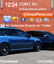 Subaru Bricks tema screenshot