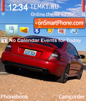 Capture d'écran Subaru Desert thème