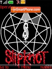 Capture d'écran SlipKnot thème