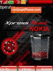 Express music theme screenshot