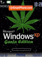 Windows canabis es el tema de pantalla