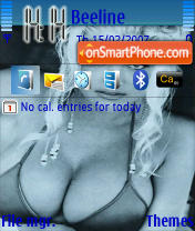 Anna Nicole Smith theme screenshot