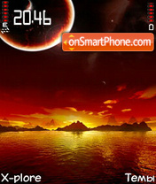 Sunset underworld theme screenshot