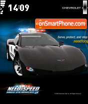 Police Car 01 tema screenshot