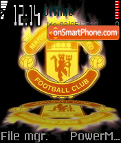 Manchester United 2016 tema screenshot