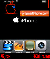 Capture d'écran IPhone thème