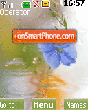 Capture d'écran Flower's under water by djgurza thème