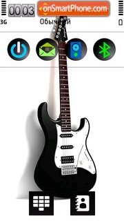 Guitar 09 tema screenshot