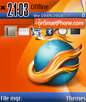 Capture d'écran Firefox 14 thème
