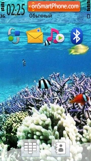 Sea 5800 theme screenshot