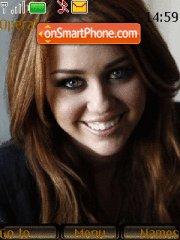 Capture d'écran Miley Cyrus thème