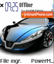 Hot Car 02 theme screenshot