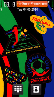 Capture d'écran World Cup 2010 03 thème