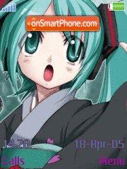 Miku Hatsune tema screenshot