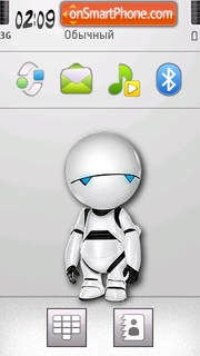 Paranoid Android tema screenshot